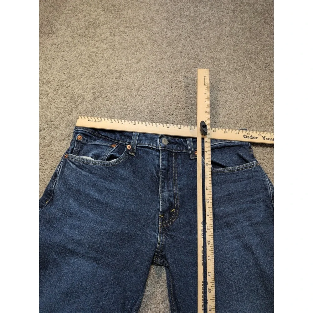 Levis 511 Slim Fit Mens‎ Jeans 34x30 Dark Wash Blue Denim 04511-4534